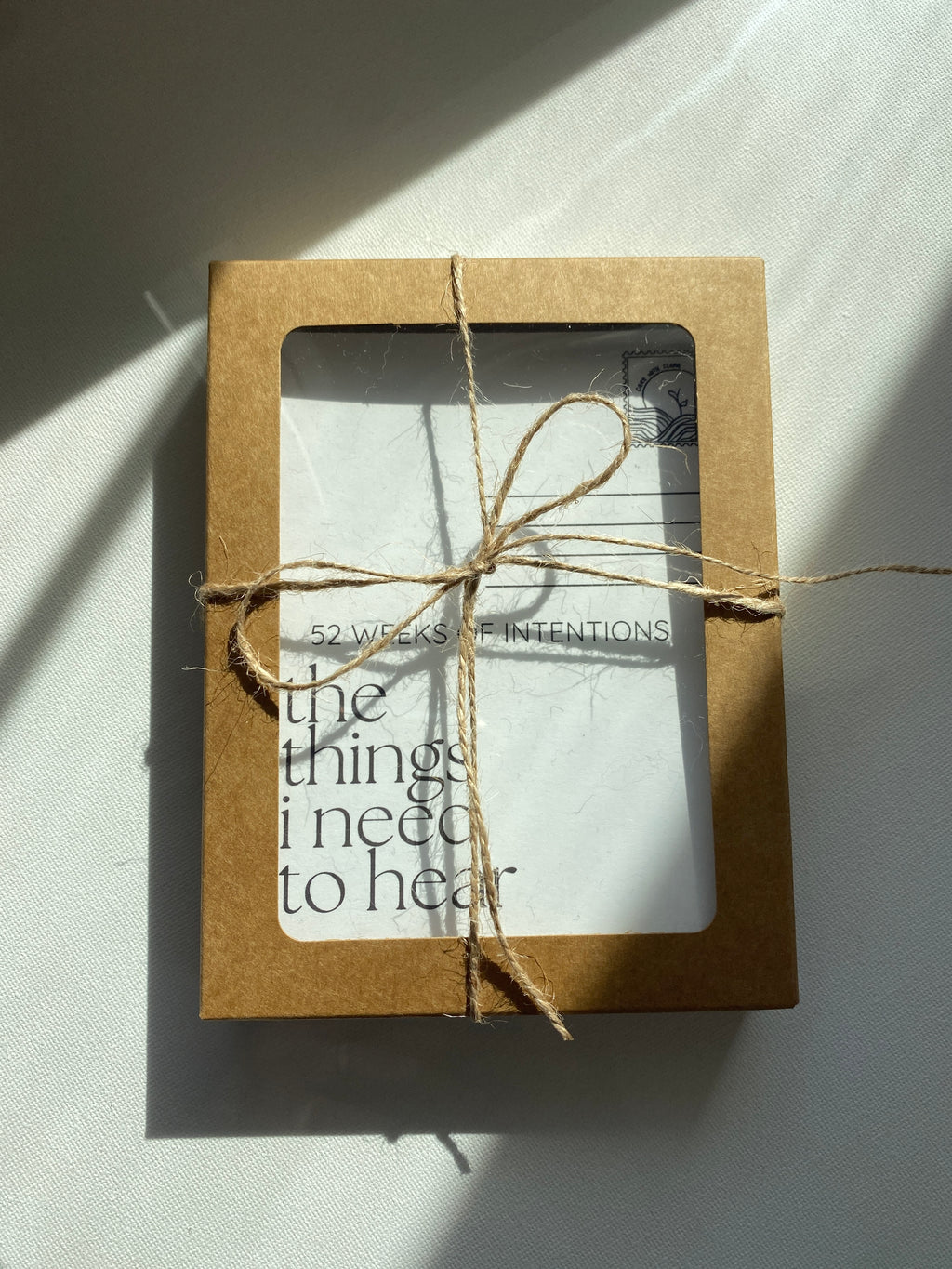 the Intention Postcards: the things i need to hear
