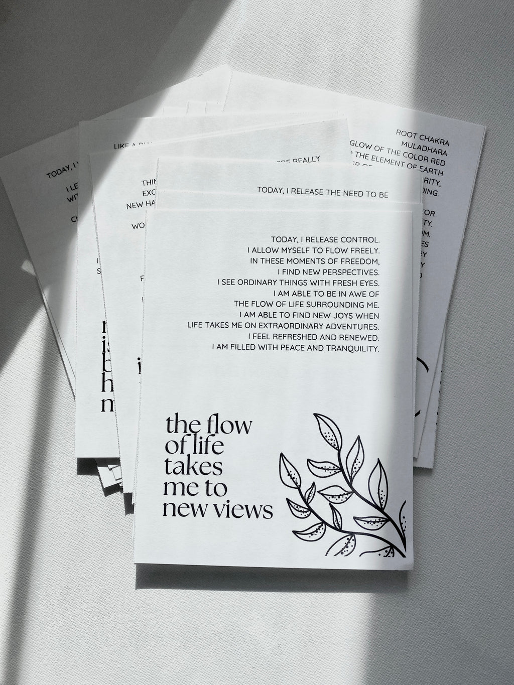 the Intention Postcards: the things i need to hear
