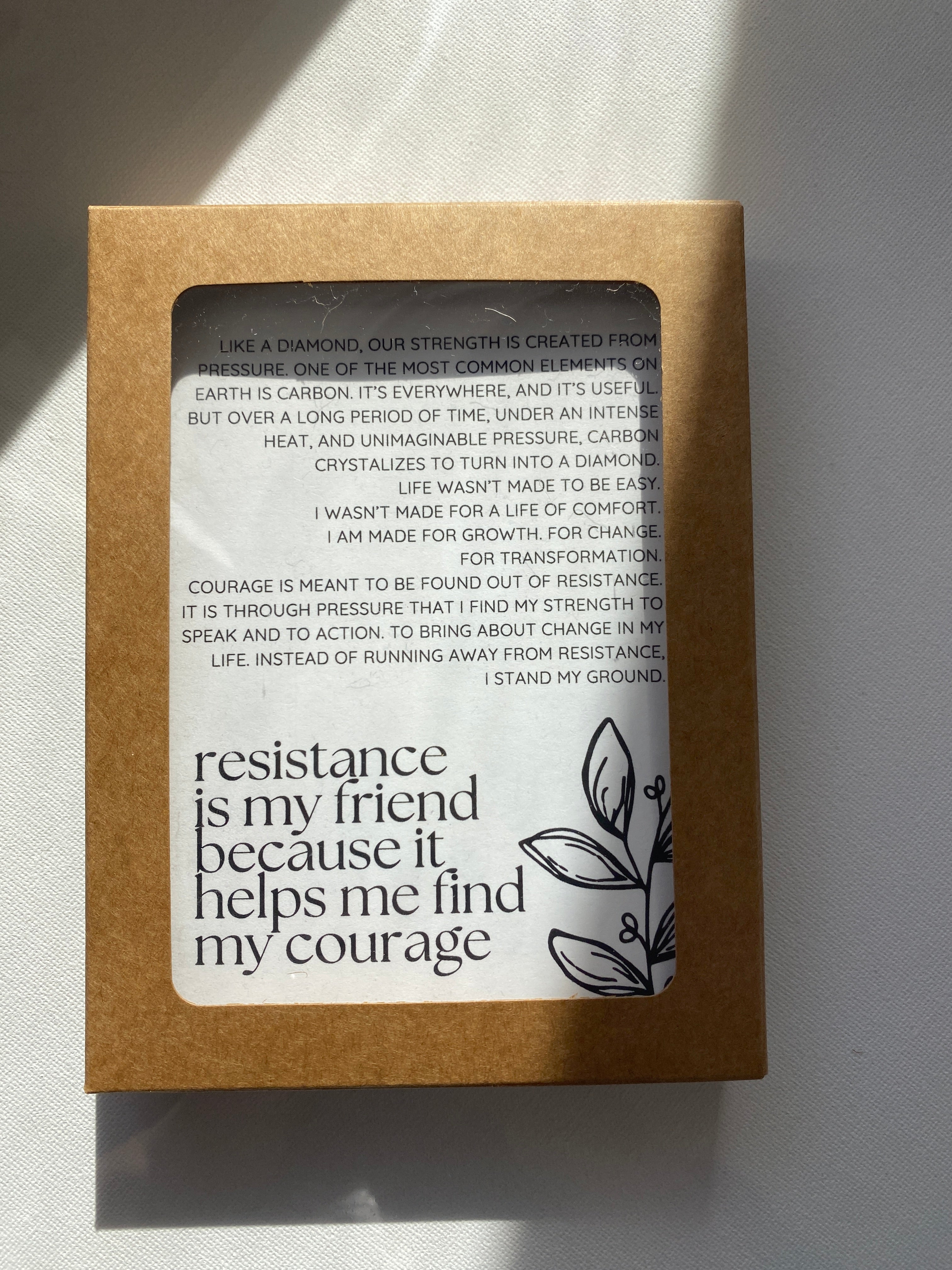 the Intention Postcards: the things i need to hear
